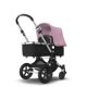 Carucior 2 in 1 Cameleon3 Plus Complete, Alu/Black - Soft Pink, Bugaboo 432896